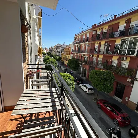 Night In Sevilla Castilla Balcony Exterior photo